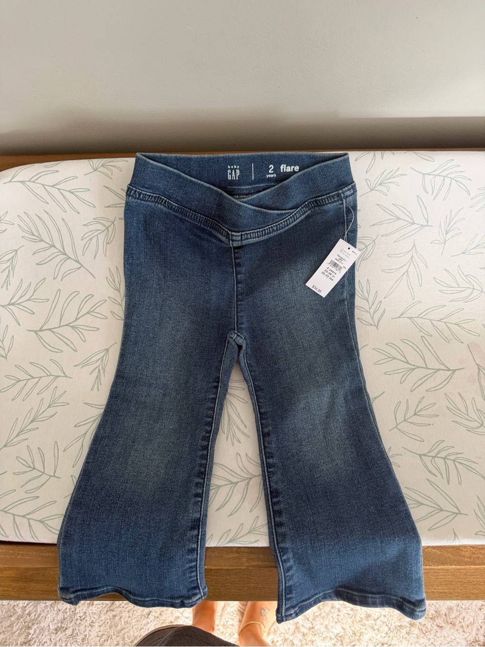 GAP Toddler Blue Flared Denim Pants